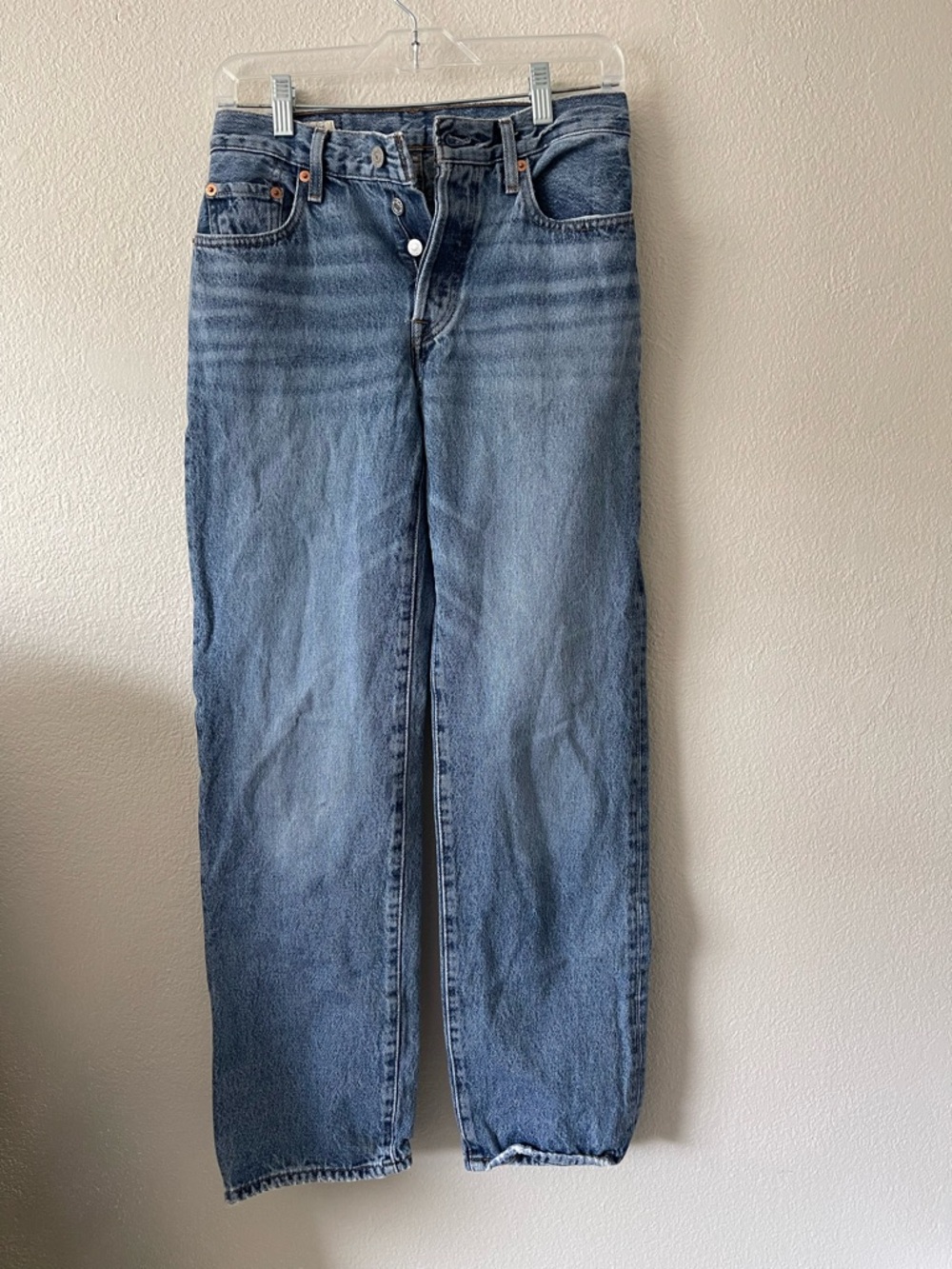 Levi’s 501 straight leg denim jeans women’s